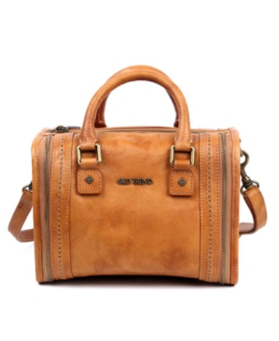 Shop Old Trend Women's Genuine Leather Mini Trunk Crossbody Bag In Chestnut