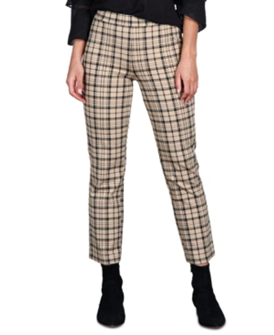 Shop Sanctuary Carnaby Plaid Cropped Pants In Glenwood Plaid