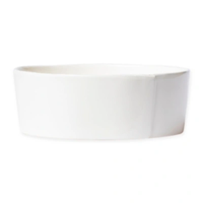 Vietri Lastra Collection Large Serving Bowl In Natural