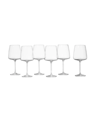 Shop Schott Zwiesel Sensa Burgundy, 24oz In Clear