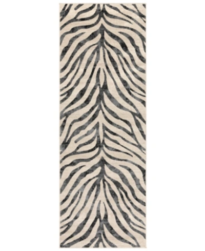 Shop Abbie & Allie Rugs City Cit-2300 2'7" X 7'3" Area Rug In Taupe