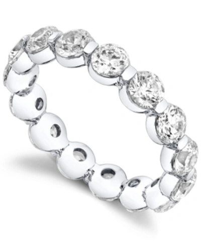Shop Sirena Diamond Eternity Band (3 Ct. T.w.) In 14k White Or Yellow Gold In White Gold