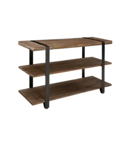 Shop Alaterre Furniture Modesto 48"l Reclaimed Wood Media/console Table In Brown