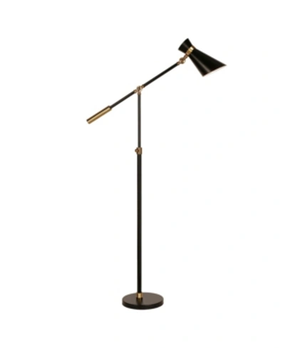 Shop Hudson & Canal Rex Floor Lamp In Gold-tone