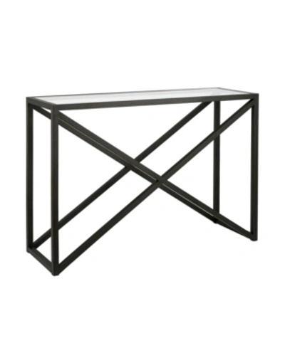 Hudson & Canal Calix Console Table In Black