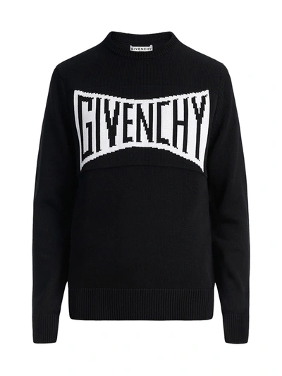 Shop Givenchy Sweater In Cotton In Black