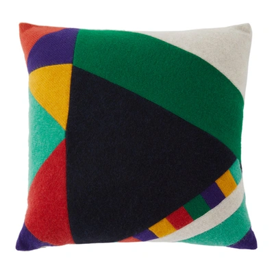 Shop The Elder Statesman Multicolor Prisms Pillow