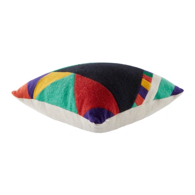 Shop The Elder Statesman Multicolor Prisms Pillow