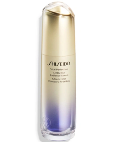 Shop Shiseido Vital Perfection Liftdefine Radiance Serum, 1.4 Oz.