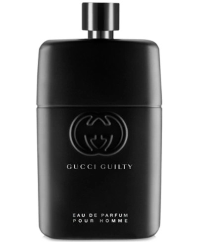 Shop Gucci Men's Guilty Pour Homme Eau De Parfum, 6.7-oz. In Black