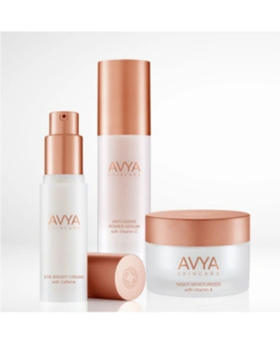 Shop Avya Best-selling Night-time 3-piece Skincare Set