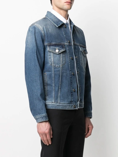 Shop Givenchy Blouson In Blue