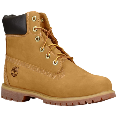 Shop Timberland Womens  6" Premium Waterproof Boots In Wheat/brown