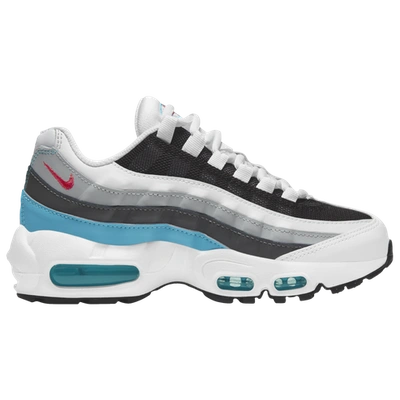 Shop Nike Boys  Air Max 95 In White/blue/red