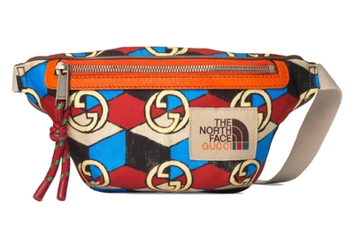 Pre-owned Gucci  X The North Face Online Exclusive Belt Bag Multicolor