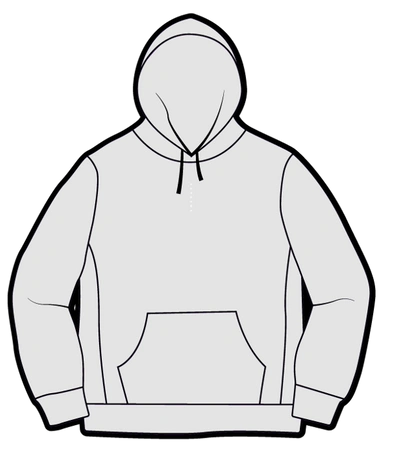 Pre-owned Supreme  Micro Logo Hooded Sweatshirt Ash Grey