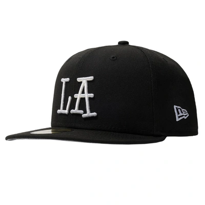 Pre-owned Stussy  La New Era Cap Black