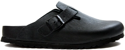 Pre-owned Birkenstock  Boston Concepts Noir In Black