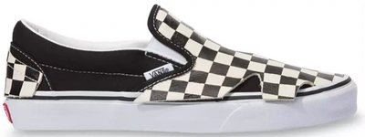 Pre-owned Vans  Slip-on Origami Checkerboard In Checkerboard/true White