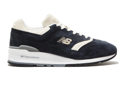 Pre-owned New Balance  997 Todd Snyder Triborough Navy In Navy/tan/black-grey