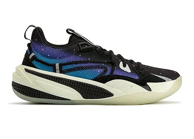 Pre-owned Puma  Rs-dreamer Super Mario Galaxy In Black/purple-teal