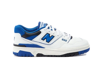 Pre-owned New Balance  550 White Blue In White/blue