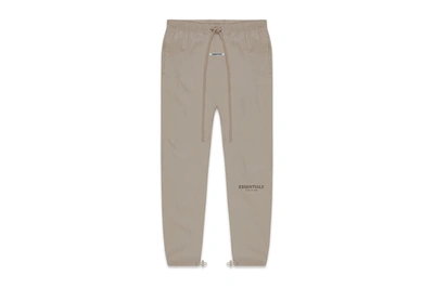 Pre-owned Fear Of God  Essentials Track Pants Taupe