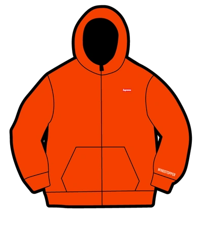 supreme windstopper hoodie