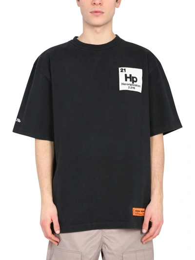 Shop Heron Preston Crew Neck T-shirt In Black