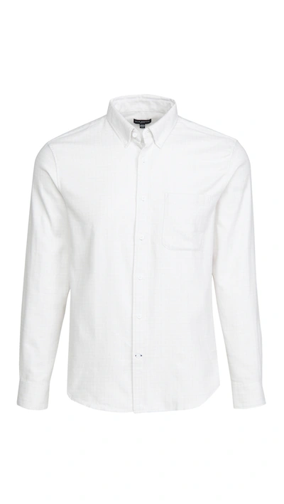 Shop Club Monaco Jasper Long Sleeve Shirt In Oatmeal