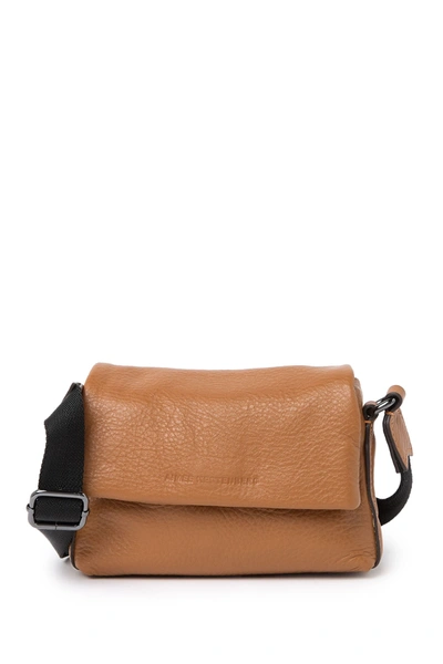 Shop Aimee Kestenberg Biggest Fan Leather Crossbody Bag In Chestnut Brown