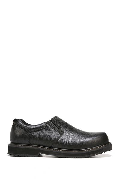 Dr. Scholl's Men's Winder Ii Oil & Slip Resistant Slip-on Loafers In Black