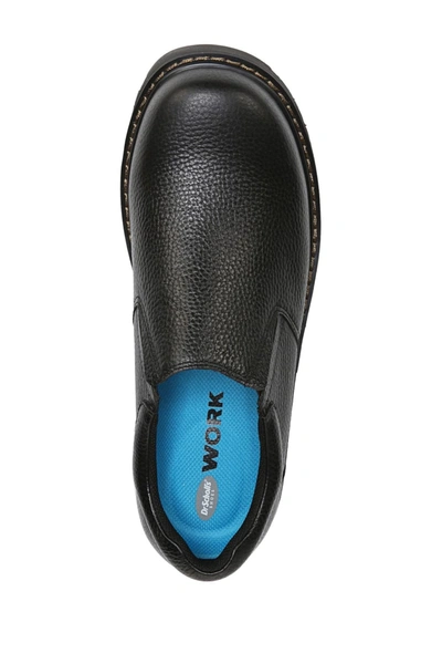 Dr. Scholl's Men's Winder Ii Oil & Slip Resistant Slip-on Loafers In Black