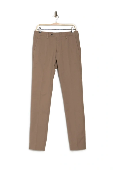 Shop Nn07 Theo Tapered Chino Pants In 170 Green Stone L32