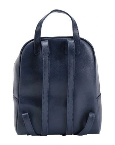 Shop Tuscany Leather Backpacks In Dark Blue