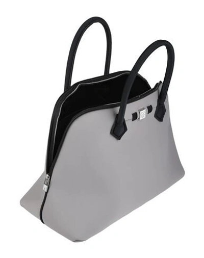 Shop Save My Bag Handbags In Grey