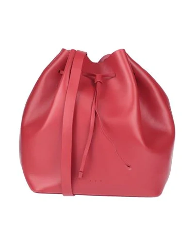 Shop Aesther Ekme Cross-body Bags In Red