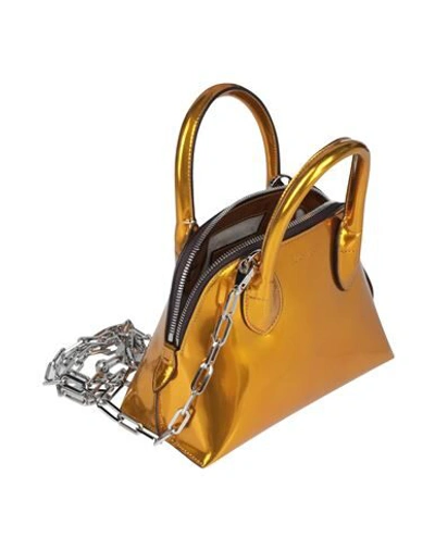 Shop Lanvin Handbags In Gold