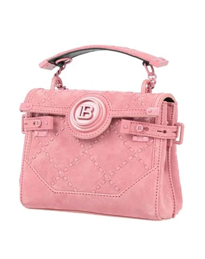 Shop Balmain Backpacks & Fanny Packs In Pink