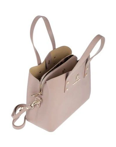 Shop Roberto Cavalli Handbags In Light Brown