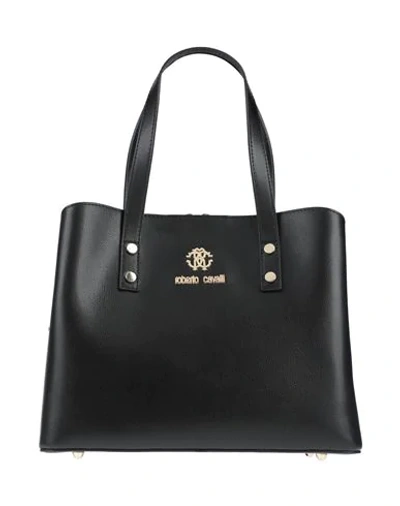 Shop Roberto Cavalli Handbags In Black