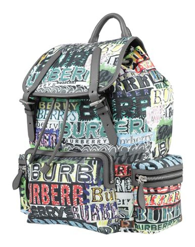 Shop Burberry Backpack & Fanny Pack In Deep Jade