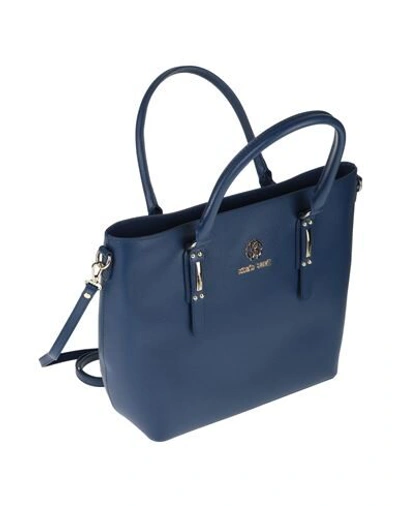 Shop Roberto Cavalli Handbags In Blue