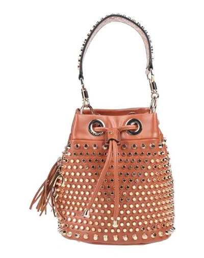 Shop La Carrie Handbag In Tan