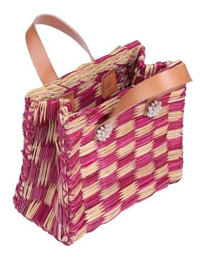 Shop Heimat Atlantica Handbags In Fuchsia