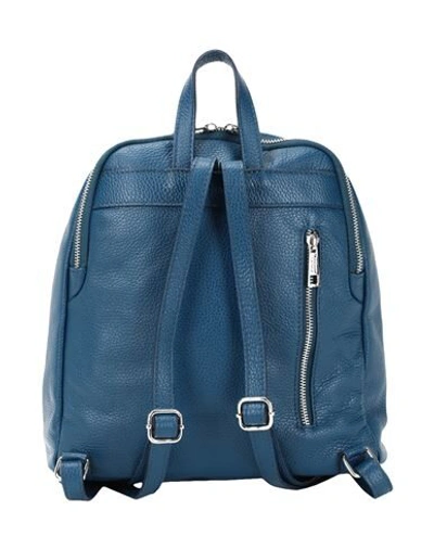 Shop Tuscany Leather Backpacks In Dark Blue