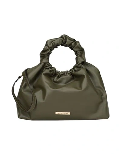 Shop Tuscany Leather Tl Bag Woman Handbag Military Green Size - Soft Leather