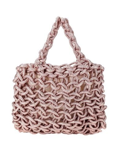 Shop Alienina Handbag In Pastel Pink