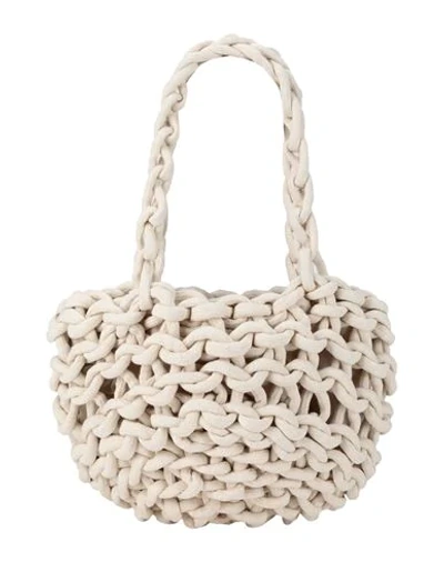 Shop Alienina Handbag In Ivory