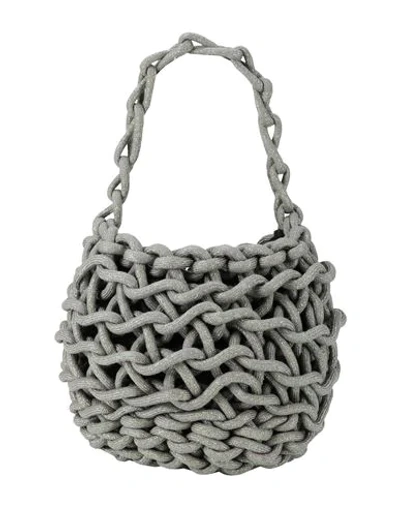 Shop Alienina Handbag In Grey
